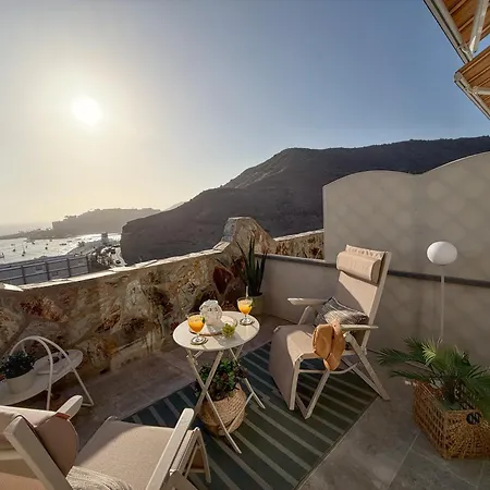 Apartament Sunset Terrace & Sea Views In Patalavaca 28 Mogán